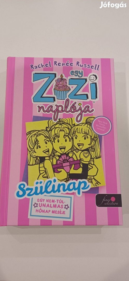 "Egy Zizi naplója - születésnap" könyv új