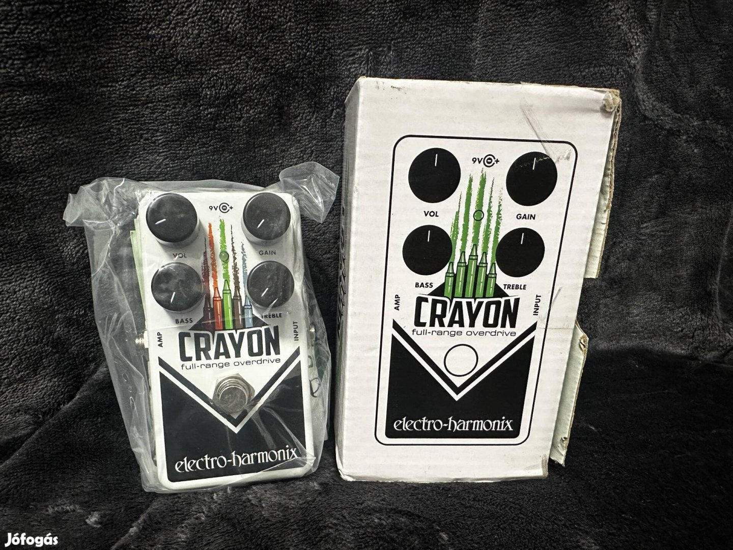 Electro-Harmonix Crayon 69 overdrive pedál