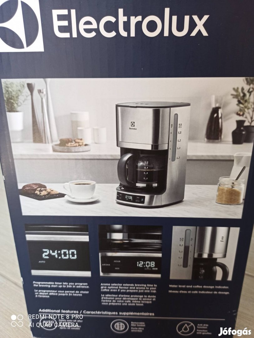 Electrolux EKF7700 kávéfőző 