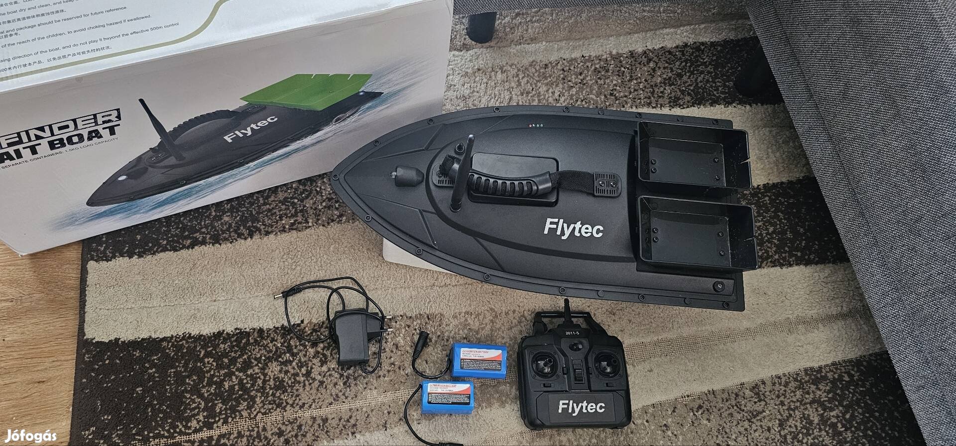 .Etetőhajó  Flytec  +Aksi 12000 mAh.