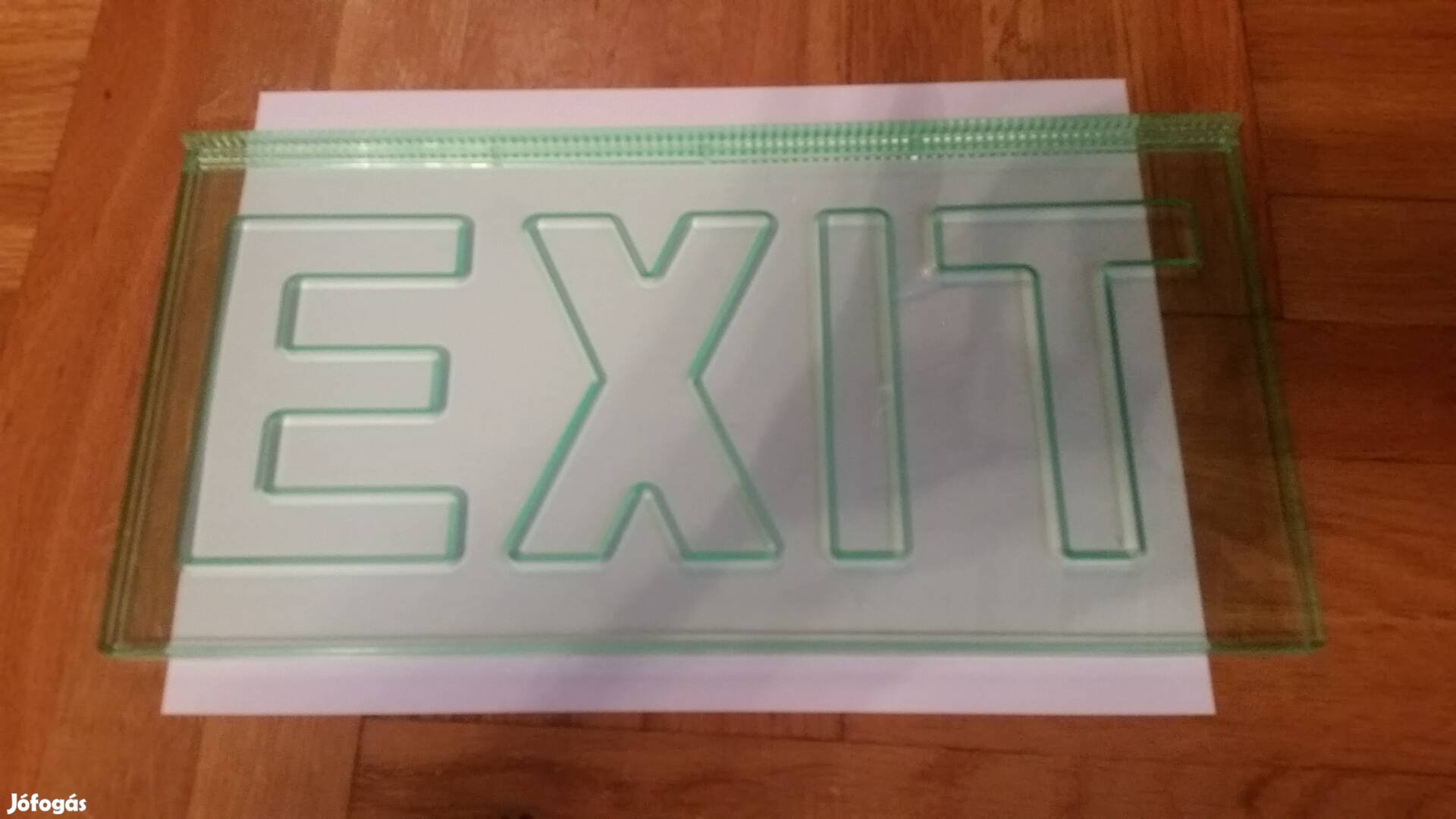 "Exit "felirat műanyag tábla 