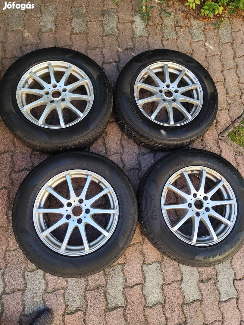 Felni és használt téli gumi 225/65 r17