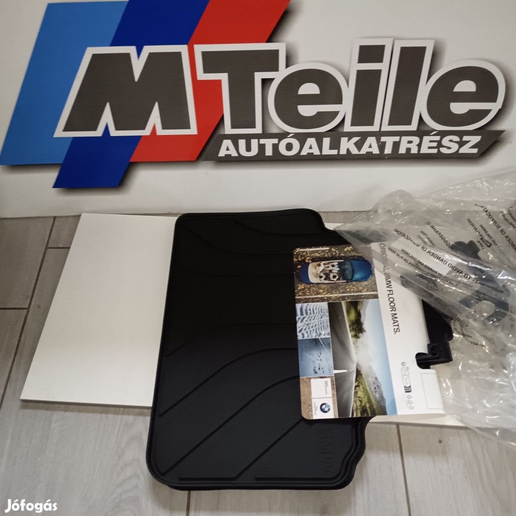 GYÁRI ÚJ BMW Gumiszőnyeg garnitúra 3-as E90LCI E91LCI