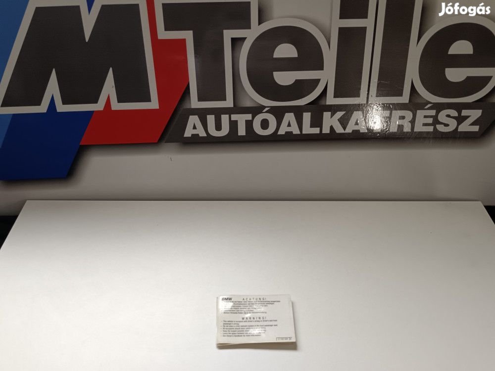 (GYÁRI ÚJ) BMW Légzsák matrica