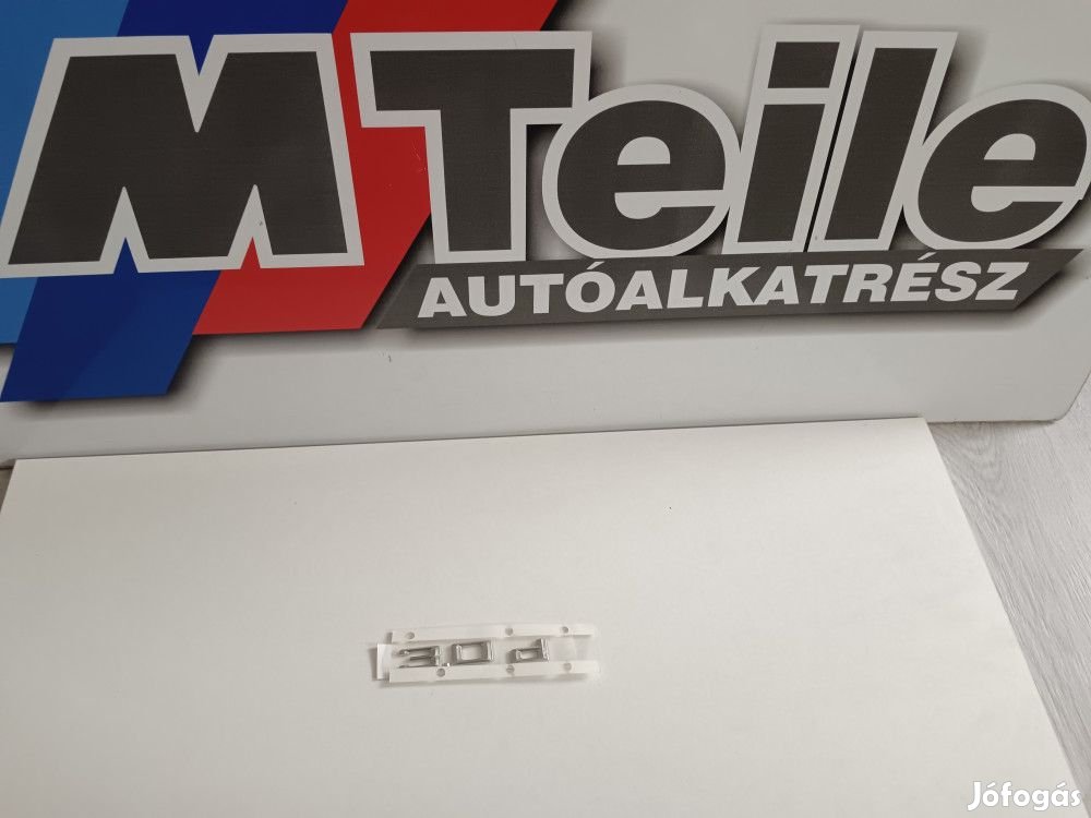 (GYÁRI ÚJ) BMW Öntapadós matrica "3.0d" X5 E70