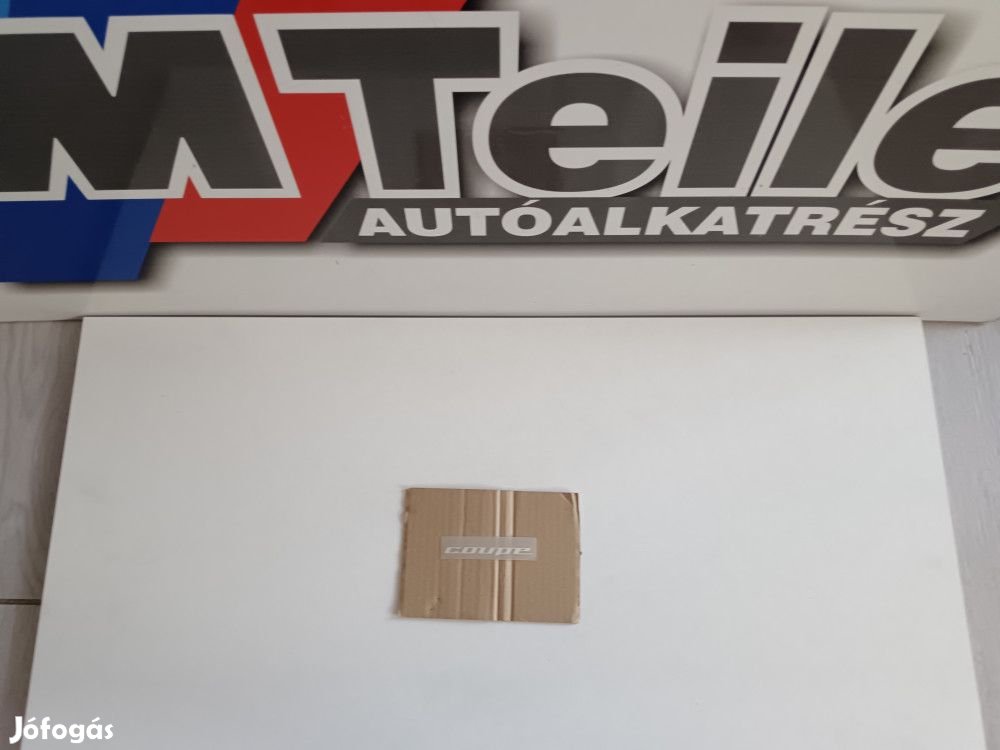 (GYÁRI ÚJ) BMW Öntapadós matrica "coupe" Z3 E36