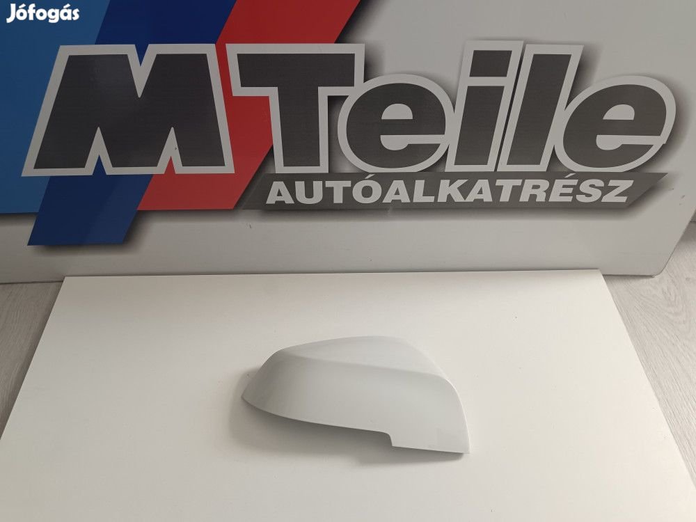 (GYÁRI ÚJ) BMW Visszapillantó tükör burkolat jobb oldali fehér F30 /