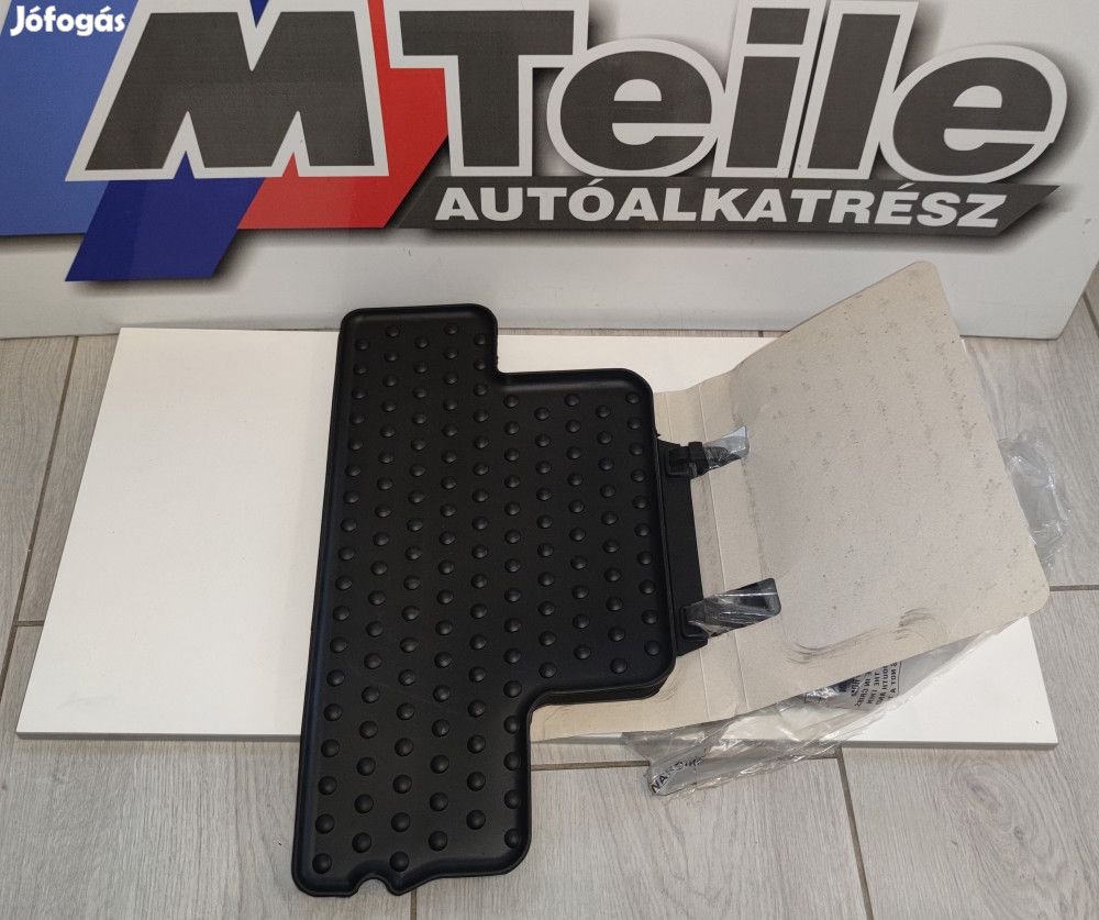 (GYÁRI ÚJ) MINI Gumiszőnyeg garnitúra hátsó fekete Cabrio R57+LCI