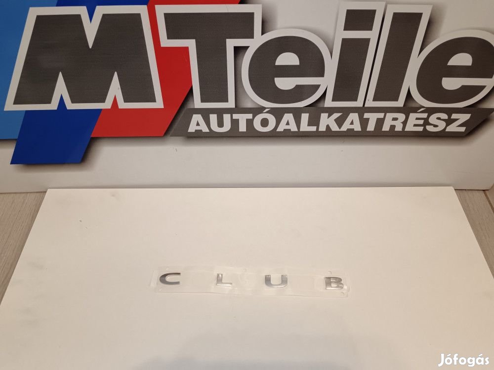 (GYÁRI ÚJ) MINI Öntapadós matrica "CLUB" Clubman F54