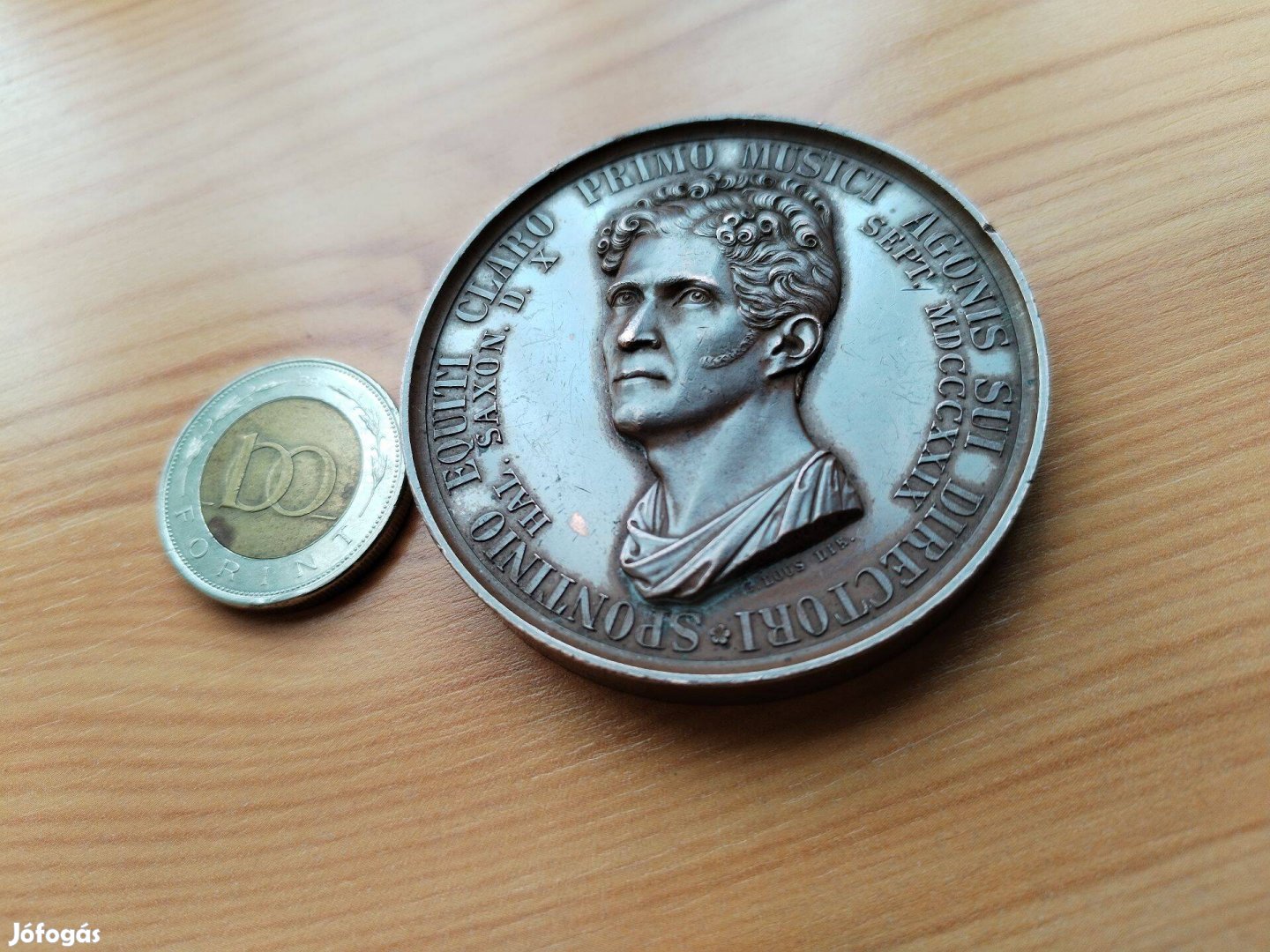 Gaspare Luigi Pacifico Sponti 1829-es Német Szász emlékére