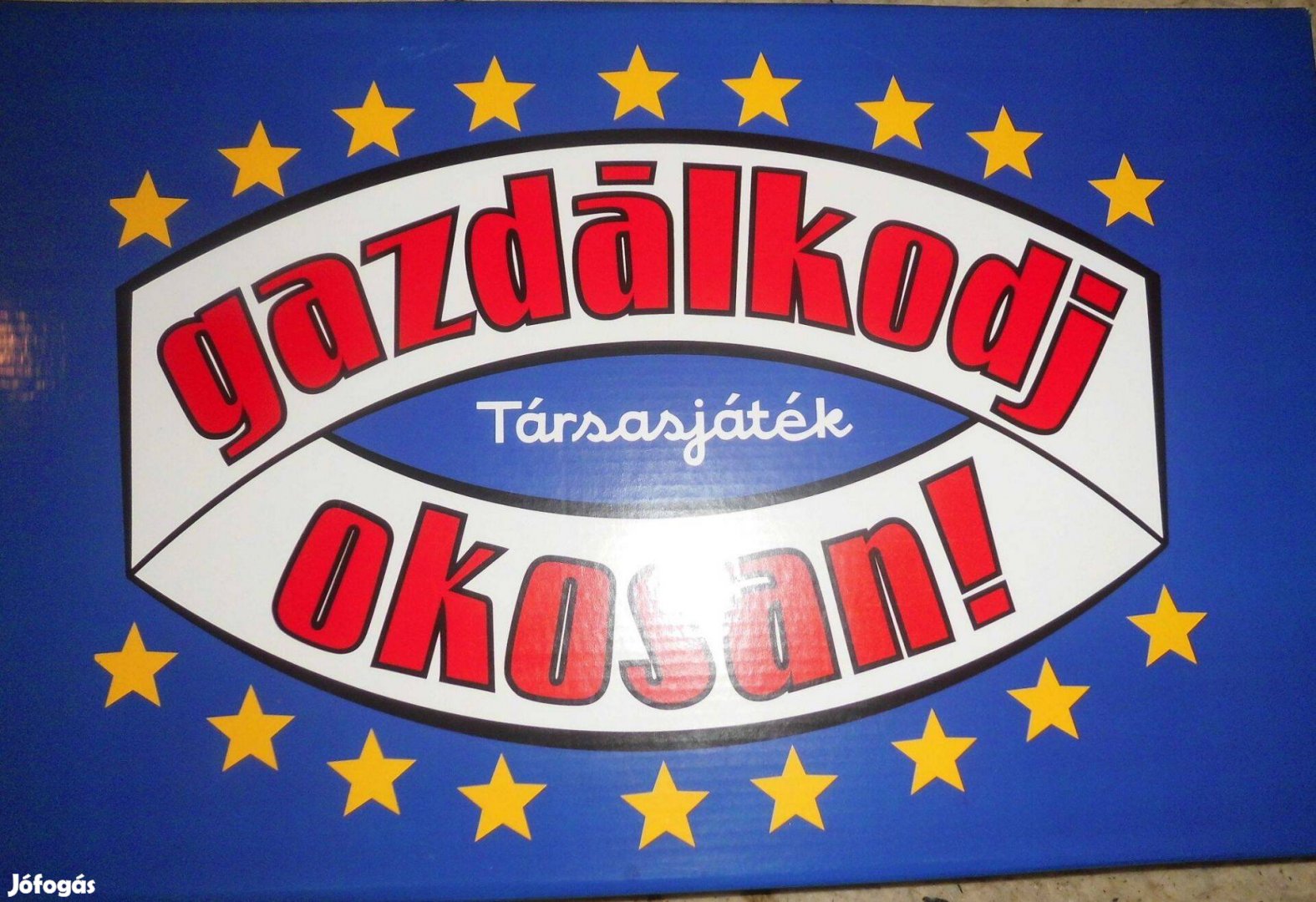 "Gazdálkodj Okosan!" - társasjáték doboza eladó! Eurós változat!