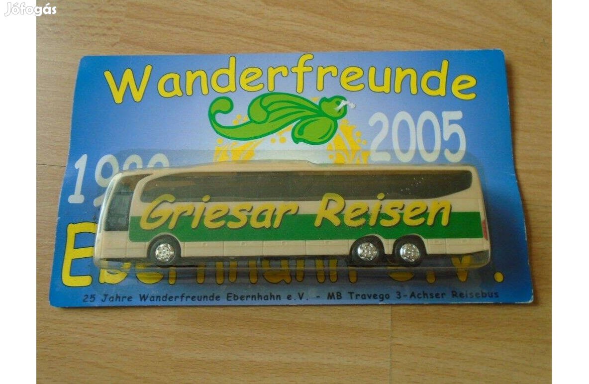 "Griesar Reisen"- 25 éves Jubileumi Busz Modell - új, csomagolt