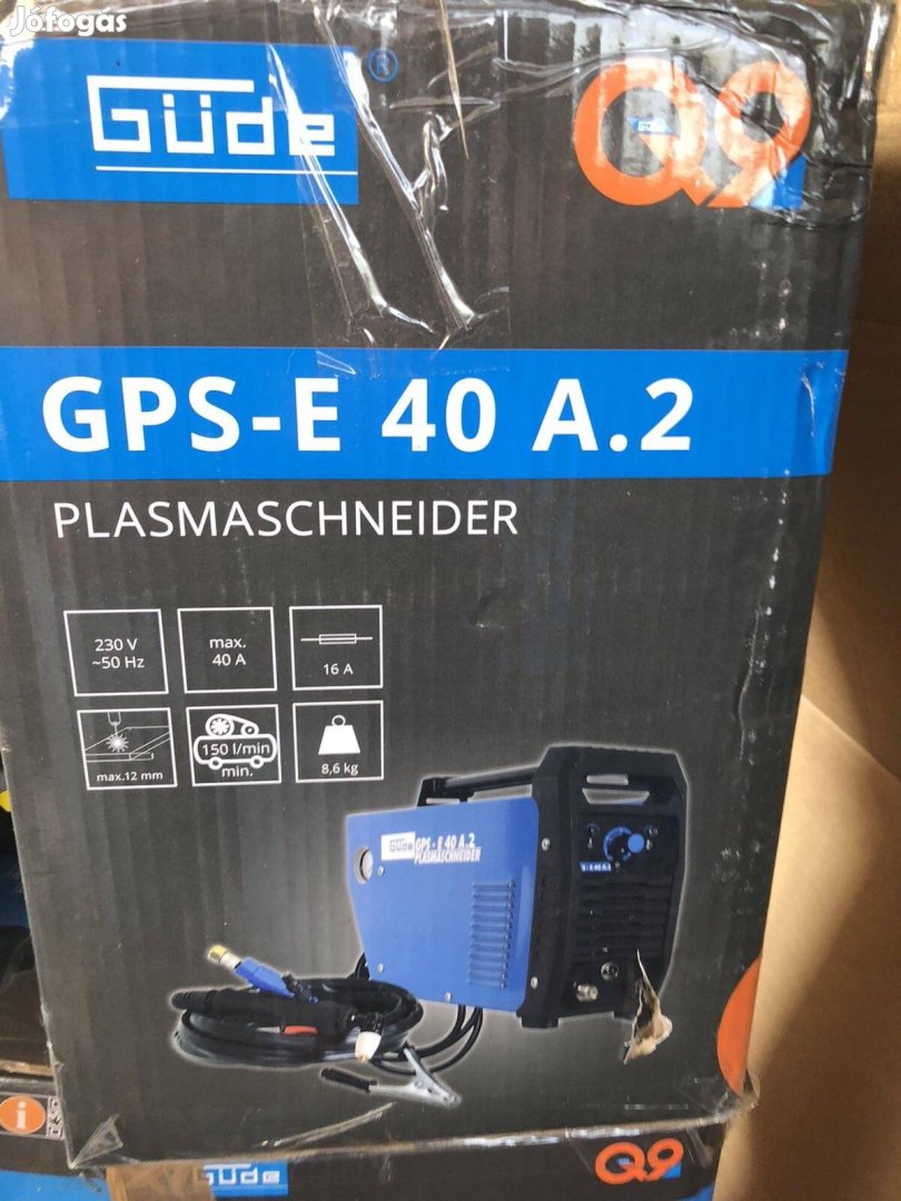 Güde plazmavágó kézi ívvágásához GPS-E 40 A.2 