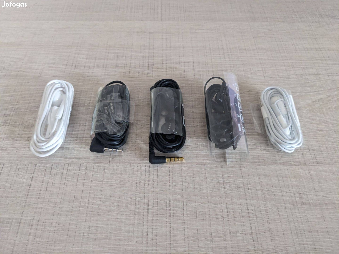 Gyári Fülhallgató, Headset, Jack 3,5 mm, Új