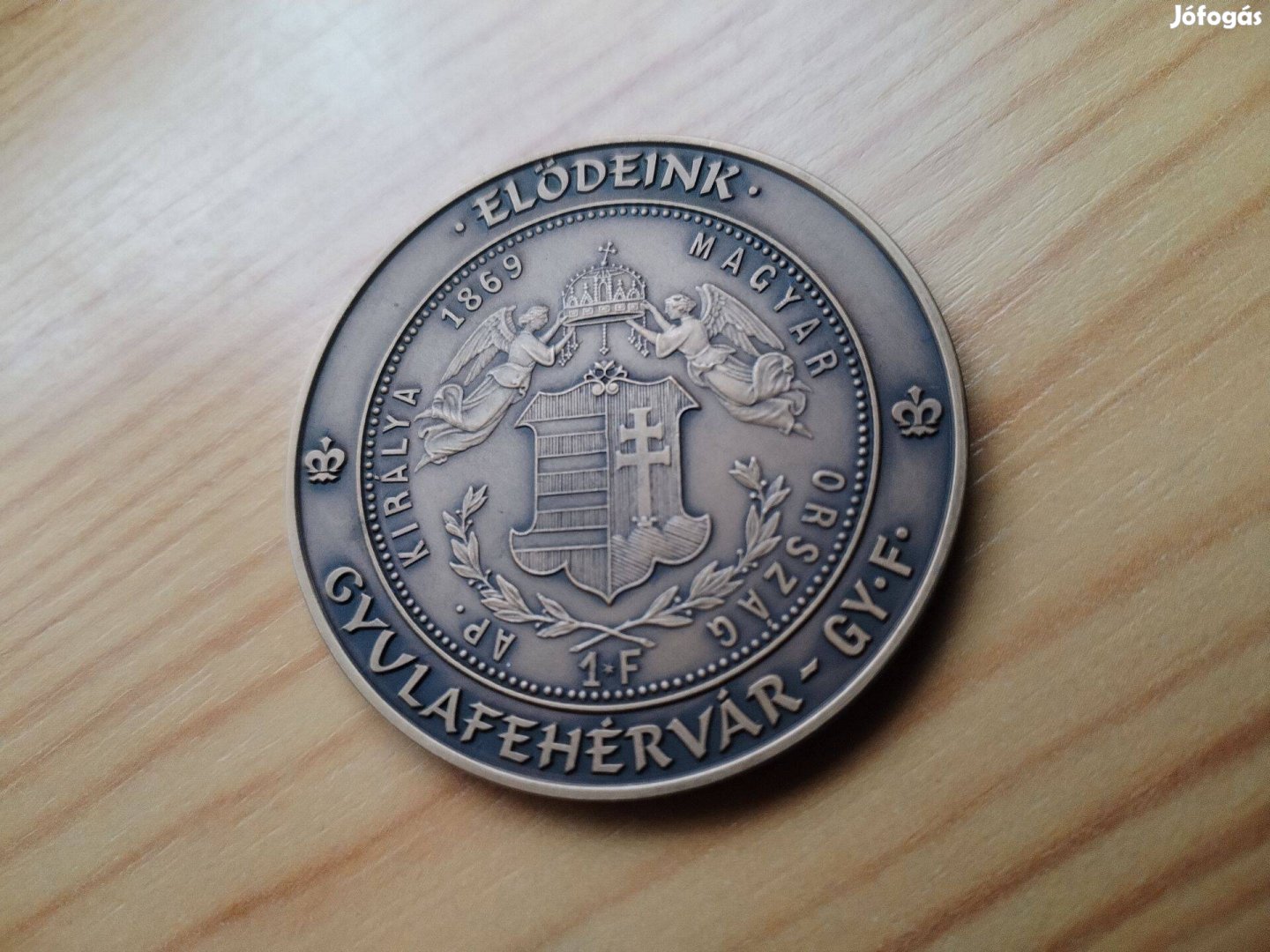 Gyulafehérvár Pénzverdei Látogatói érem 2010-es csak 295 db