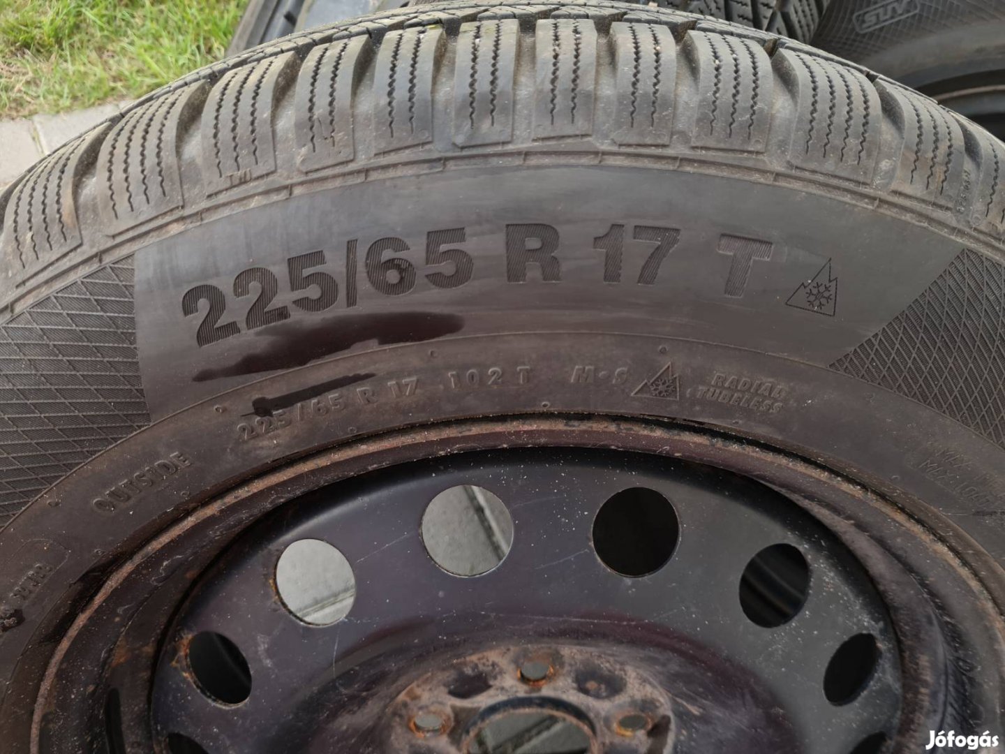 Használt Continental 225/65 R 17 102T téli gumiabroncs