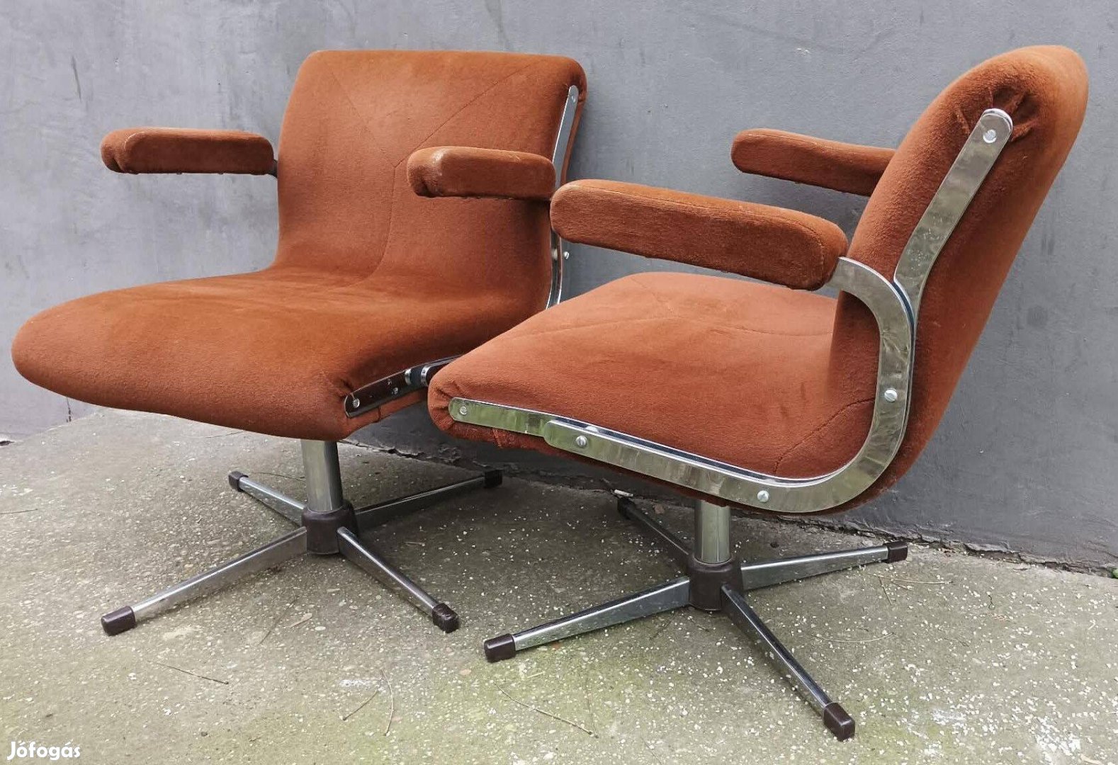 Helén retro fém fotelek