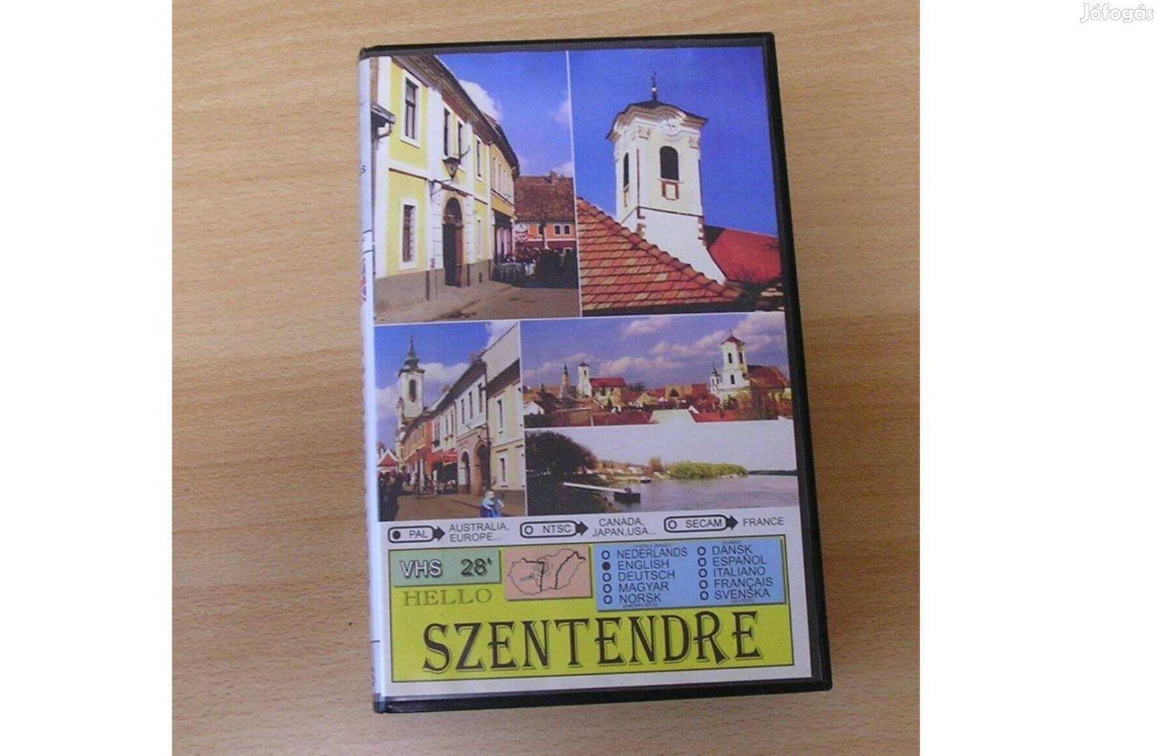 "Hello Szentendre" - VHS videokazetta angol nyelven