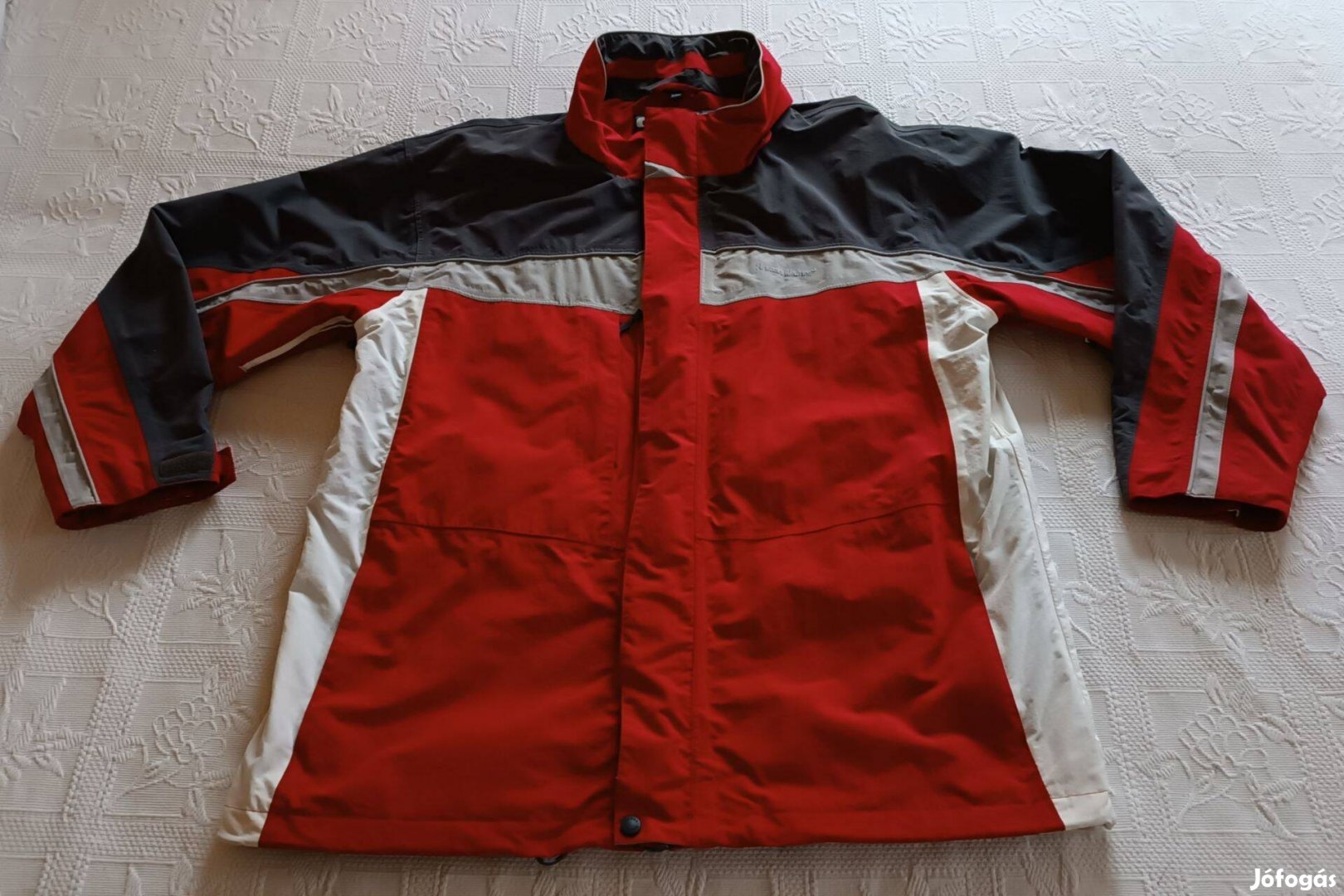 Human Nature Férfi Bordó Szürke Túradzseki Túrakabát XXL