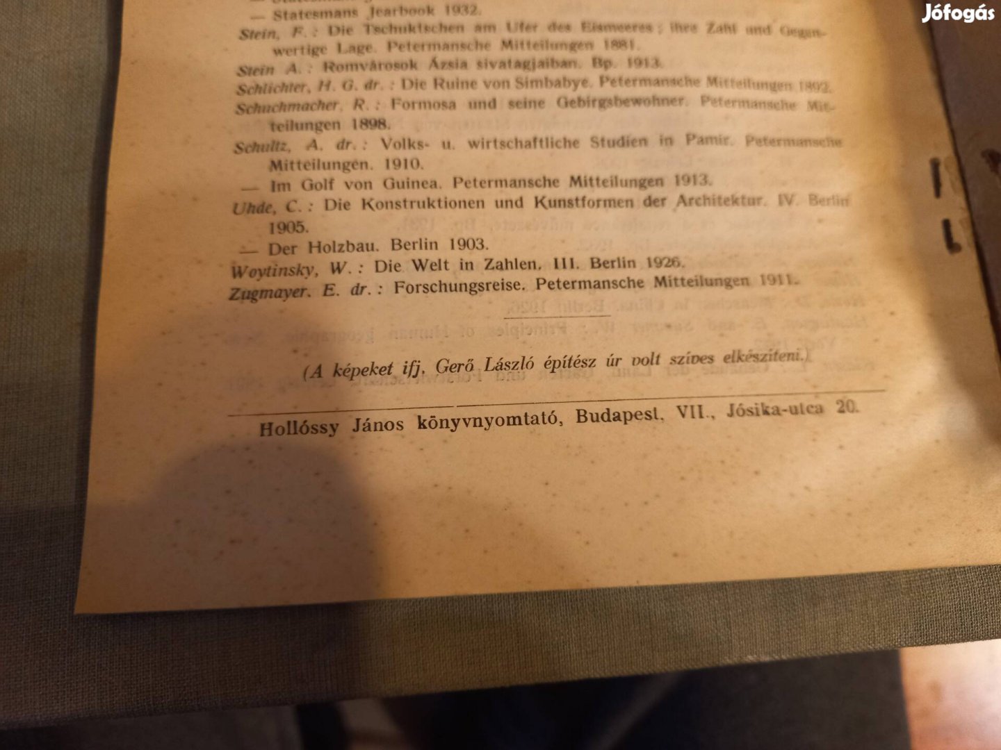 Ifj Gerő László albuma metszetek képek