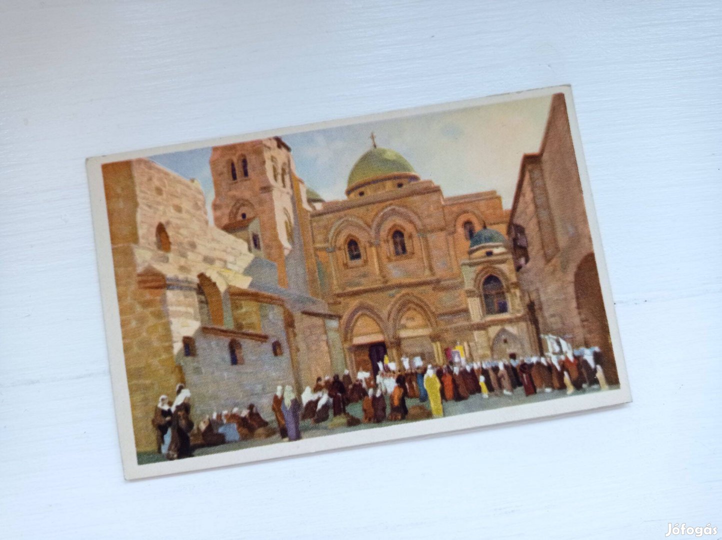 "Jerusalem - A Szentsír bazilika" képeslap - Szentföld Biztosi Hivatal