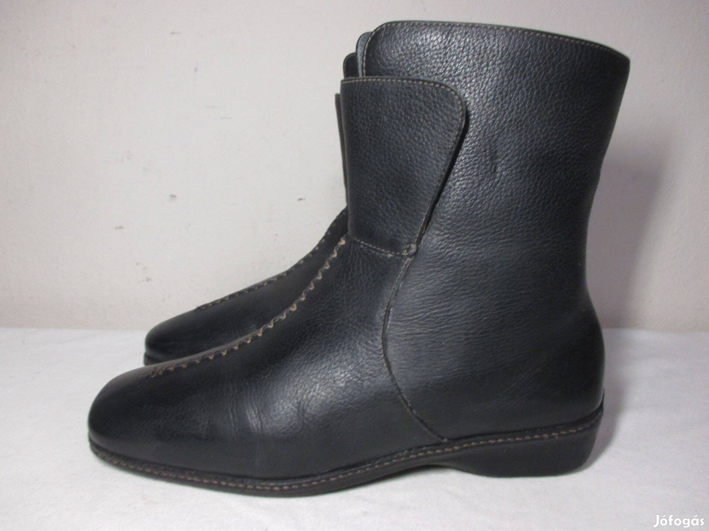K Női bőr bokacsizma 38-as