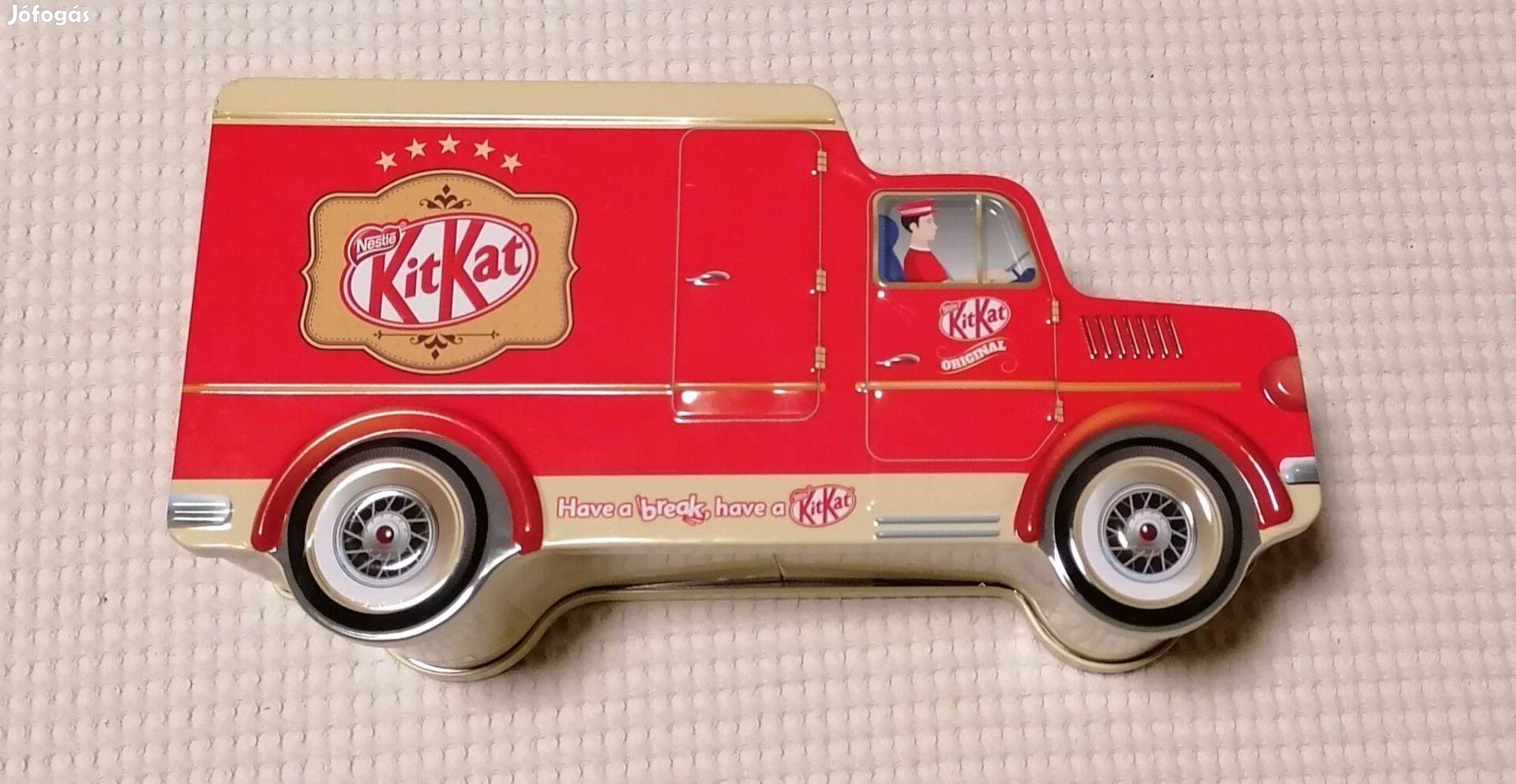 Kit Kat Thaiföldi Limitált Furgon Formájú Fémdoboz Relikvia