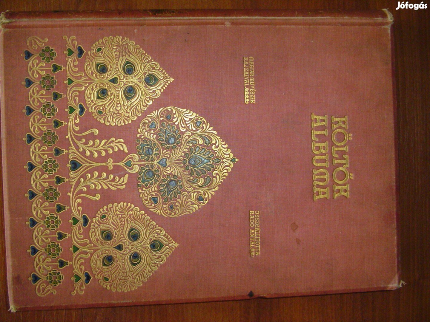 Költők Albuma Radó Antal ritka antikvár könyv