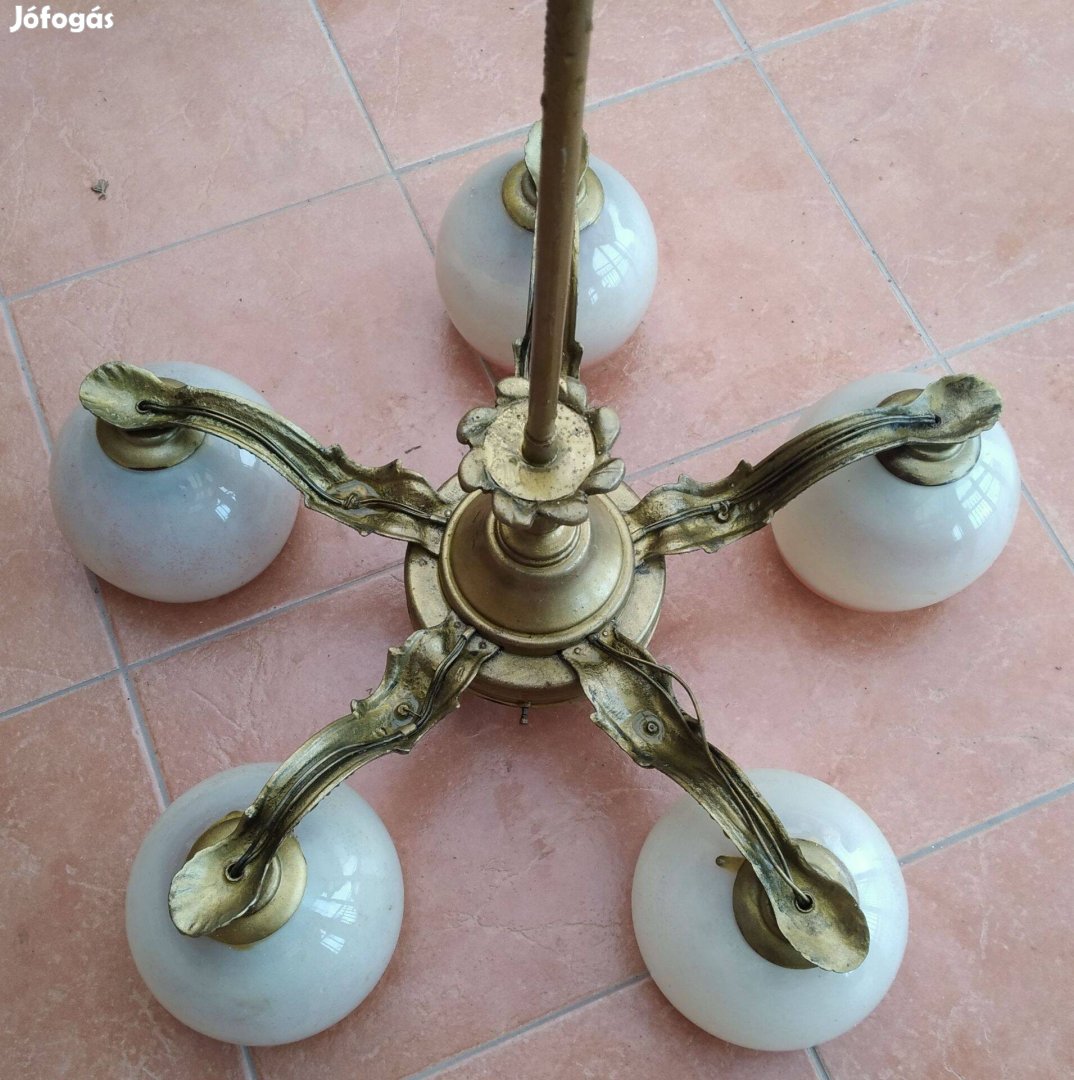 Lámpagyár csillár, 1950-es évek 20260318