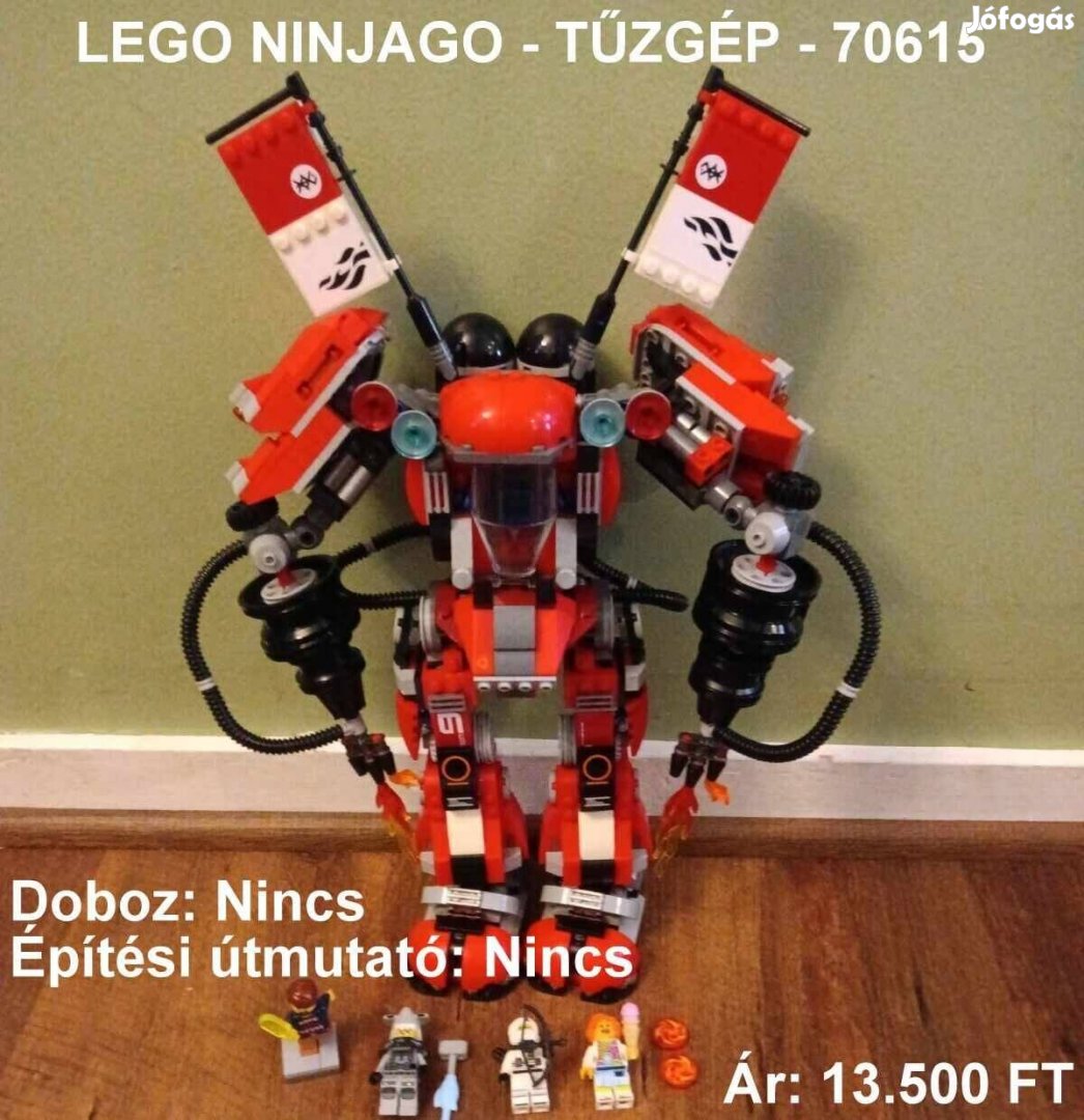 Lego Ninjago 70615 - Tűzgép