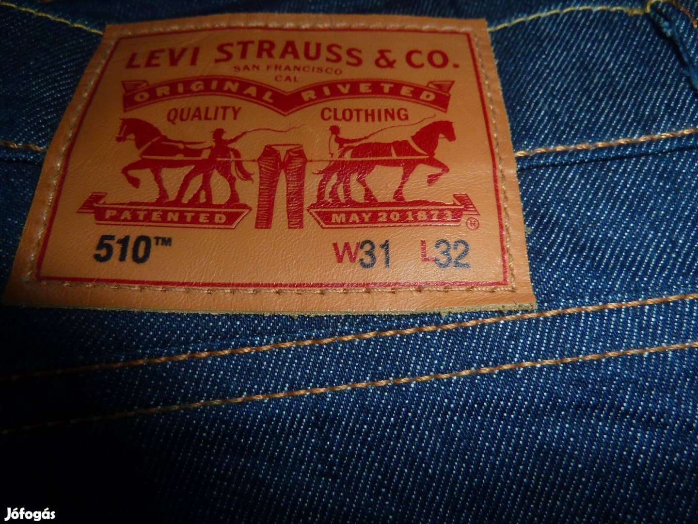 "Levi'S" 510-es Férfi, 31x32-es Új!