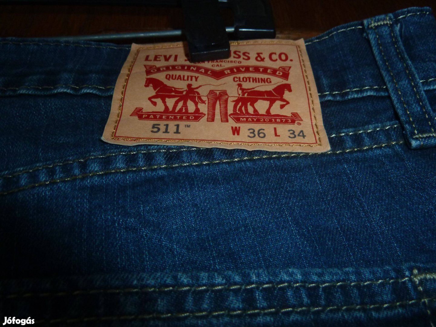 "Levi'S" Eredeti, Férfi farmernadrág 511-es 36x34-es!