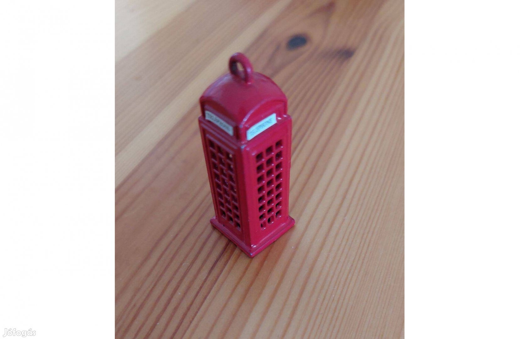 "Londoni telefonfülke" miniatűr kulcstartó