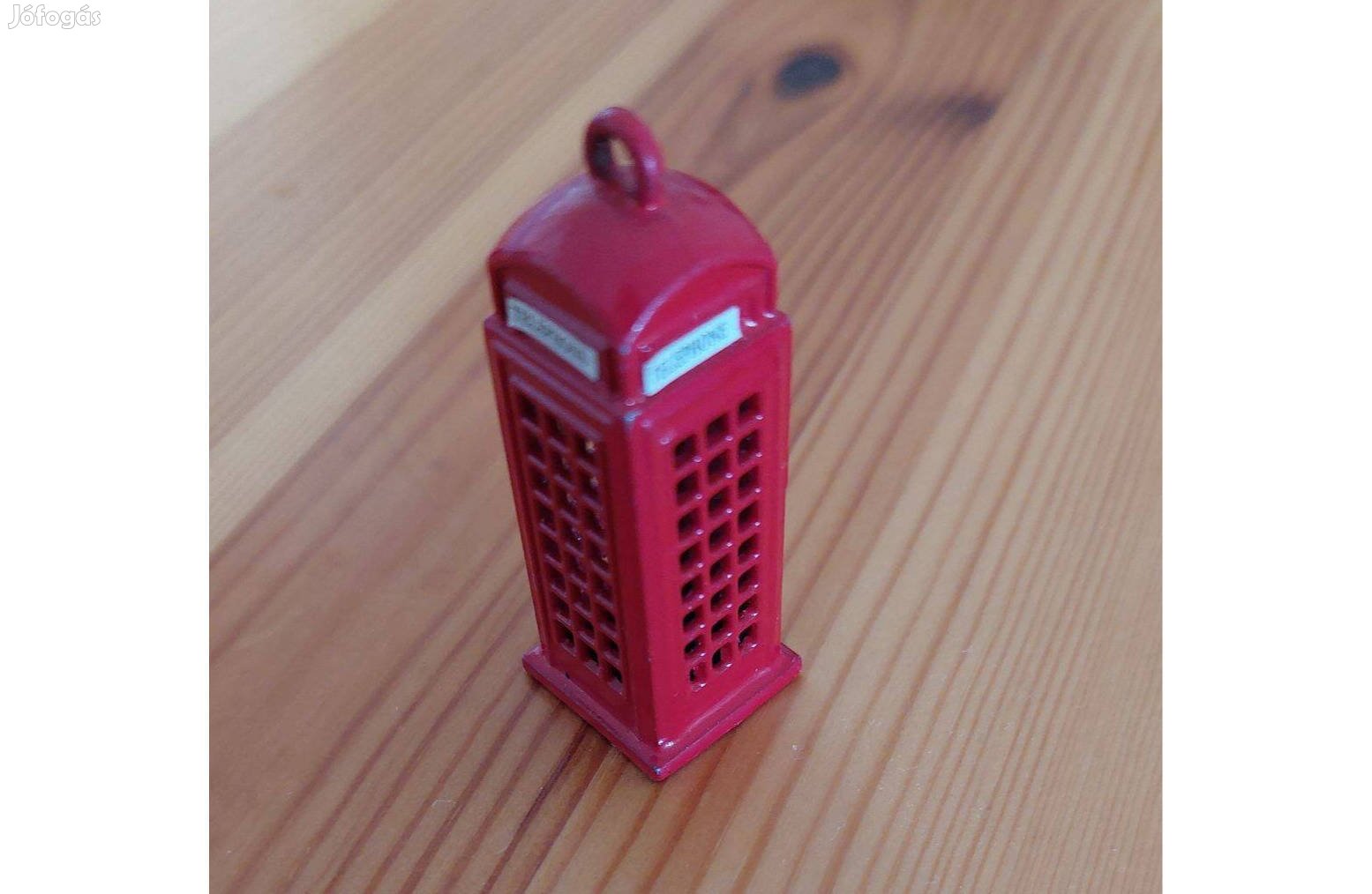 "Londoni telefonfülke" miniatűr kulcstartó