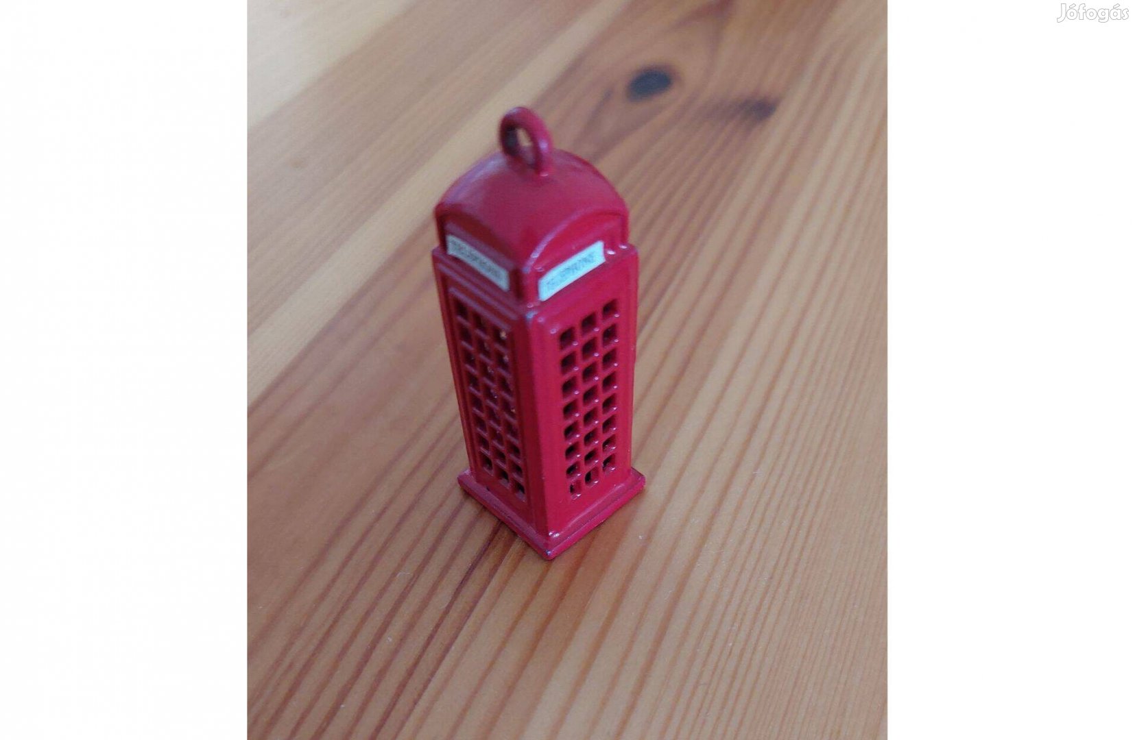"Londoni telefonfülke" miniatűr kulcstartó