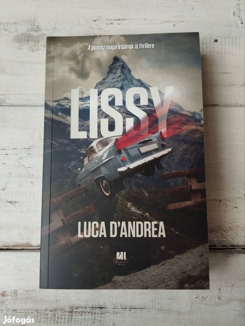 "Luca D'Andrea: Lissy" új, izgalmas könyv