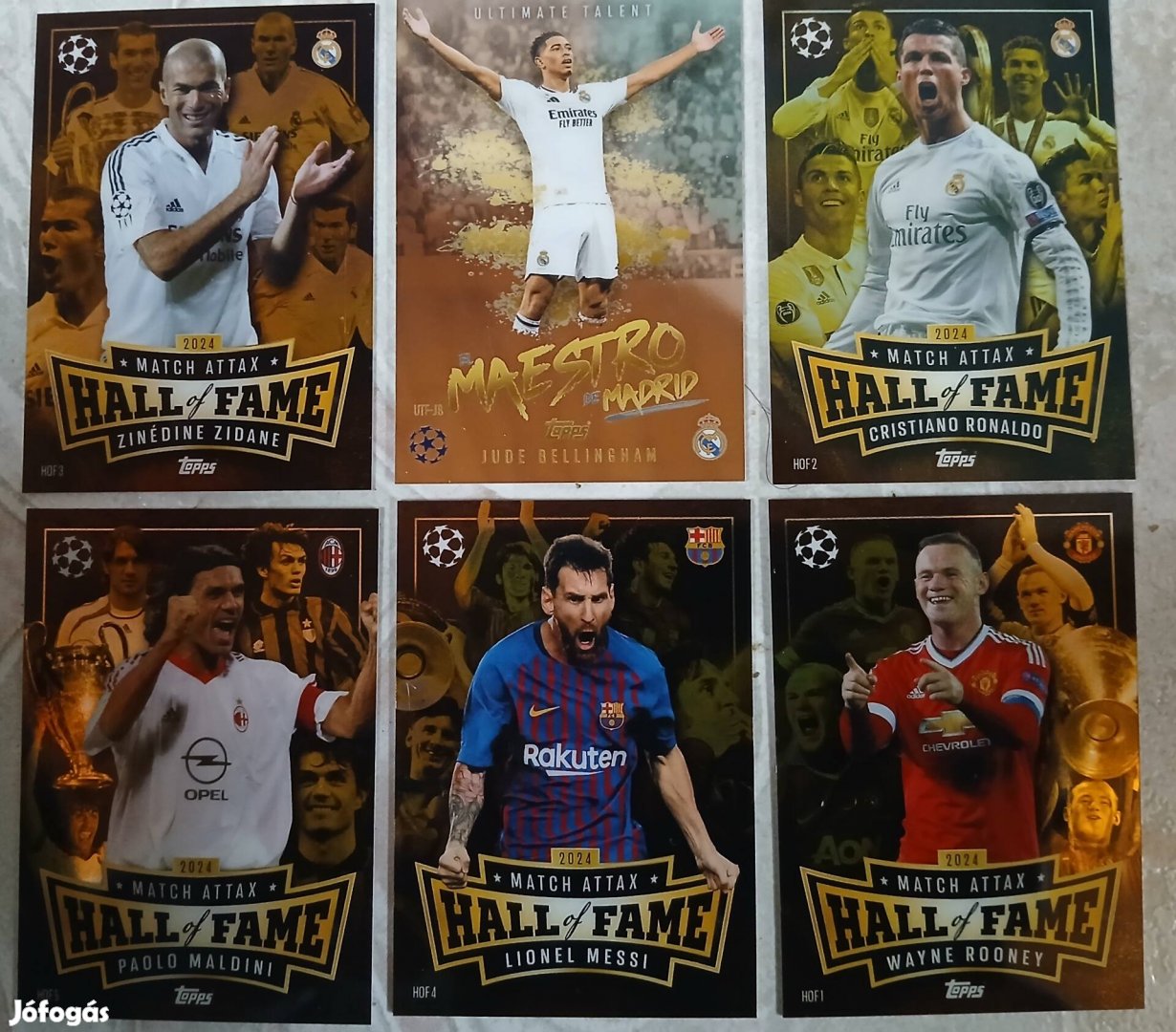 Match Attax 2025 focis kártya teljes gyűjtemény darabra megvehető.