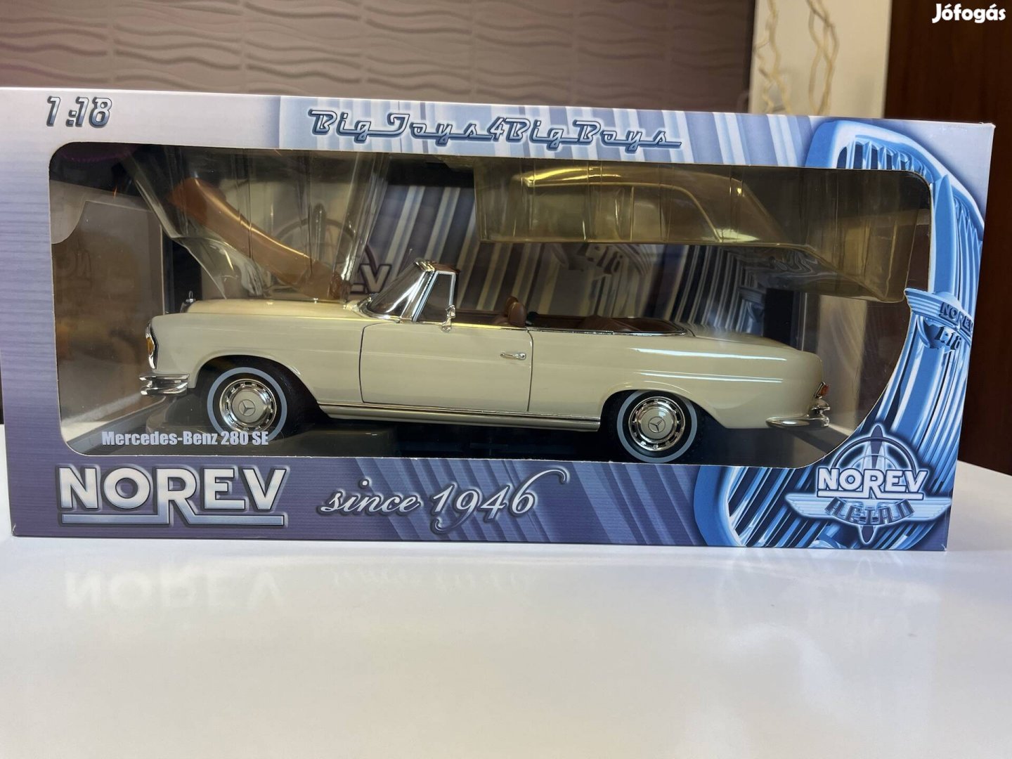 Mercedes  280SE Cabriolet 1969 W111 Norev 1:18 (183523)