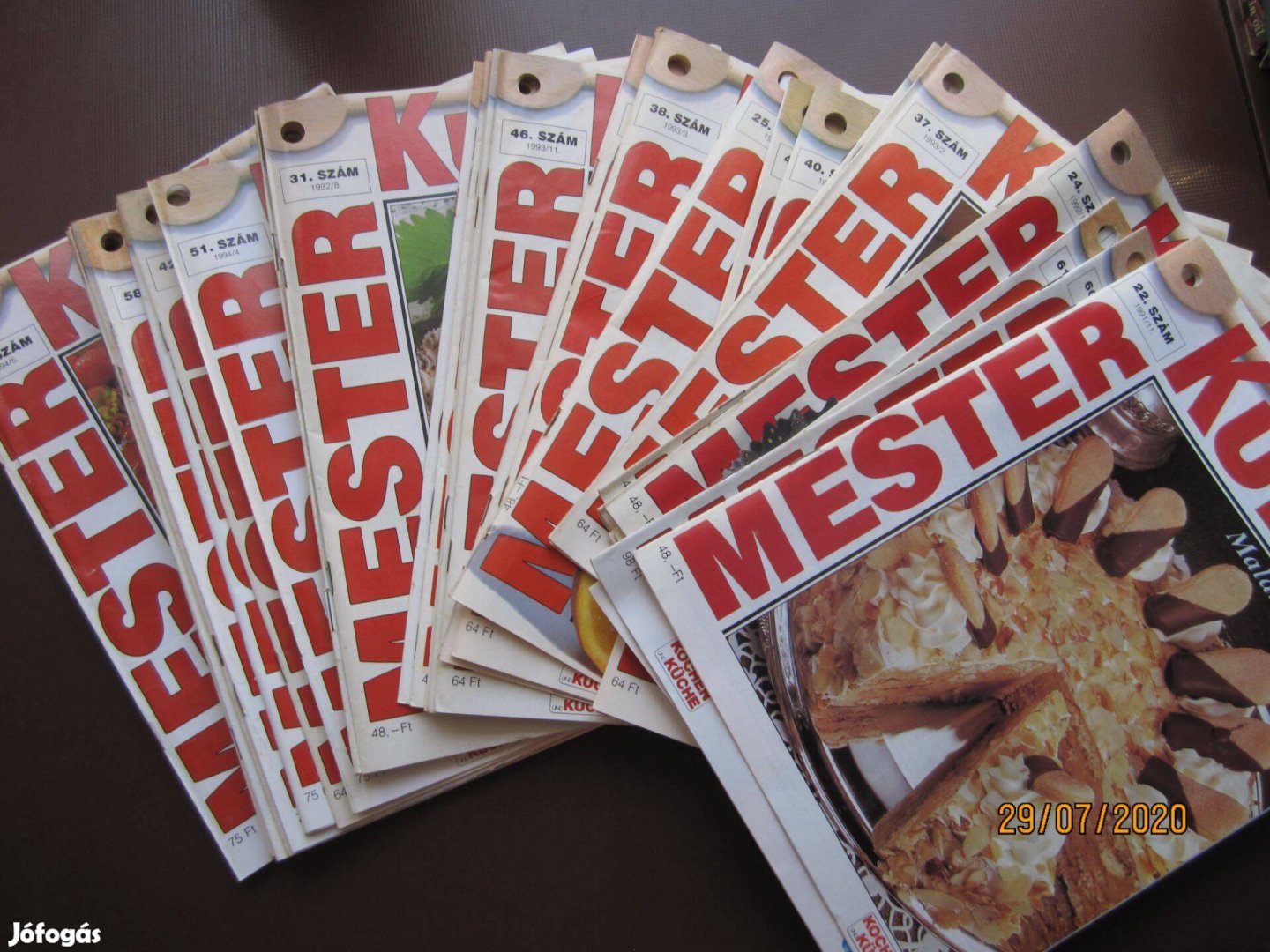 "Mester kukta", Szakácskönyv, gasztronómiai újságok eladó