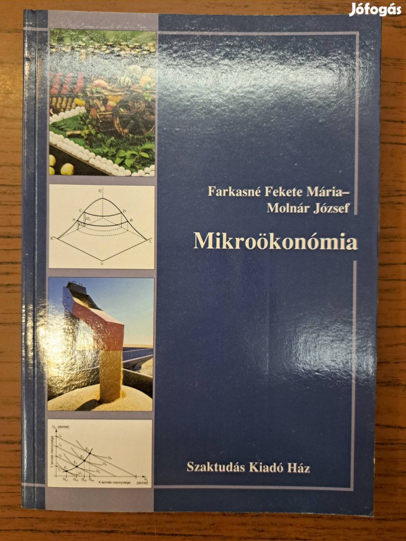 "Mikroökonómia" című egyetemi tankönyv eladó! Hiánycikk, olvasatlan!