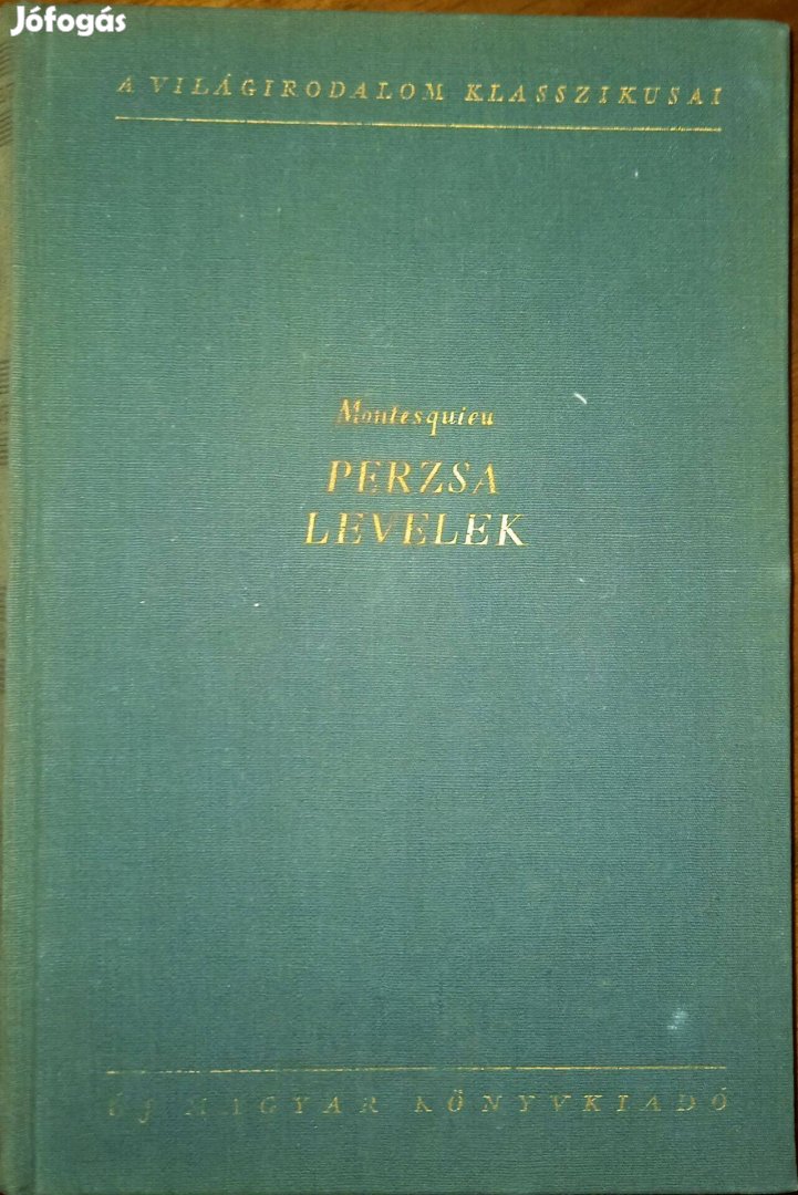 'Montesquieu: Perzsa levelek