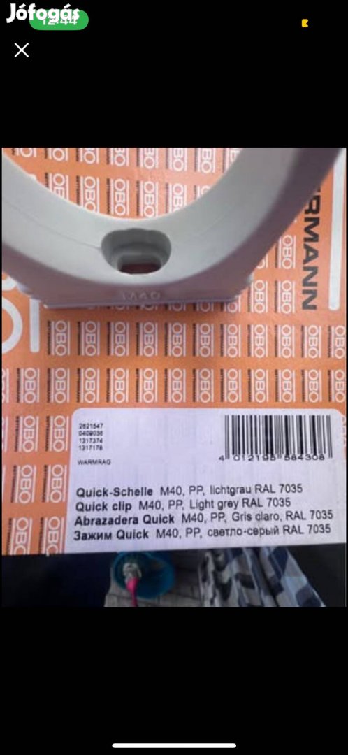 OBO 40m bilincs 