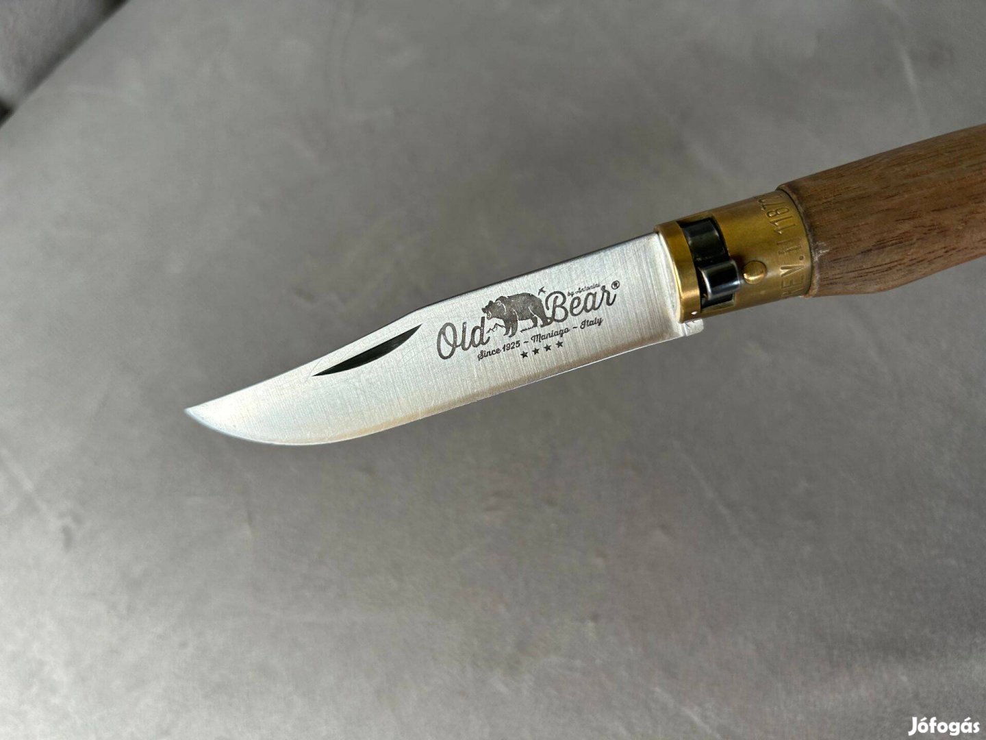 Old Bear Classical összehajtható olasz zsebkés