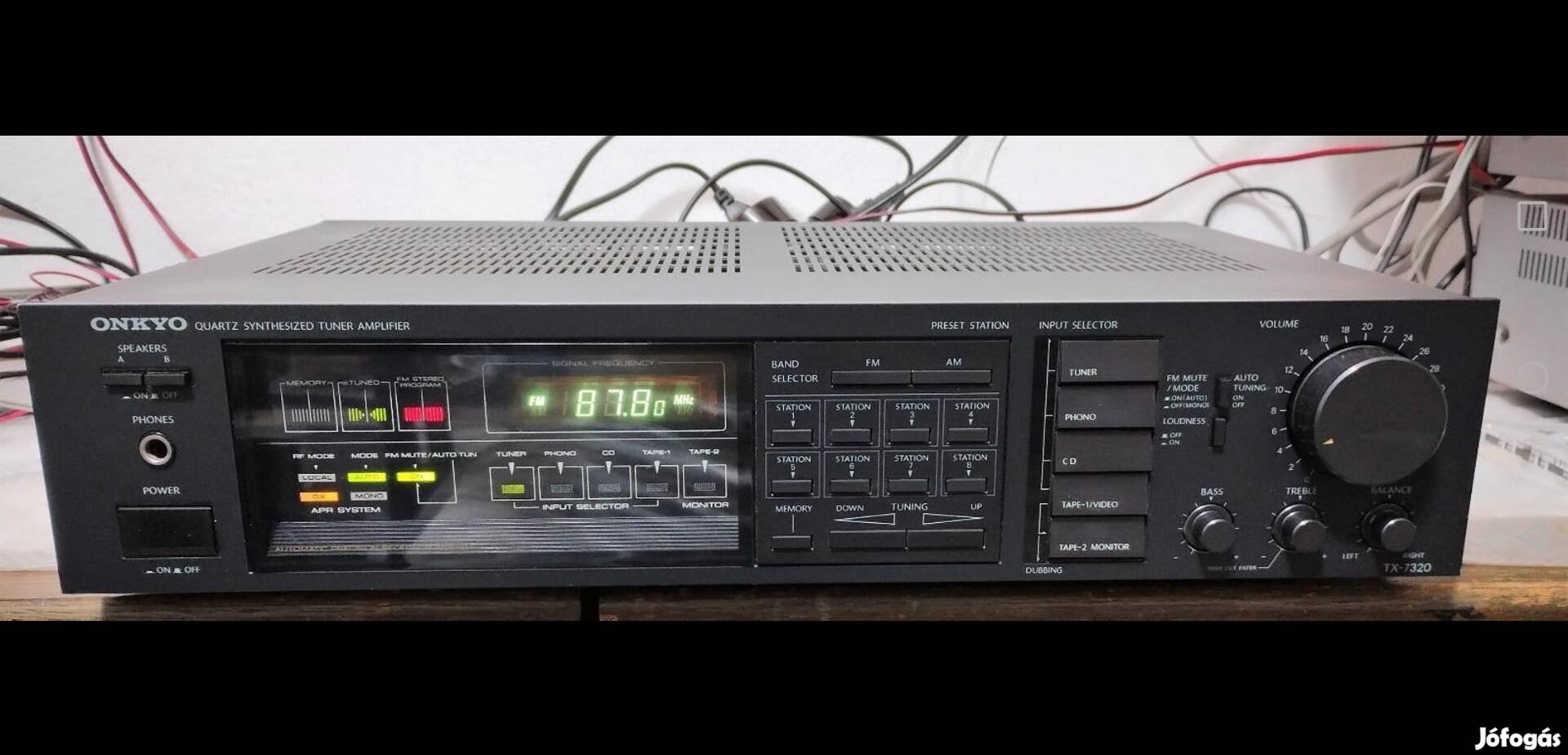 Onkyo sztereó integrált Erősítő 4x80 watt japánban gyártott