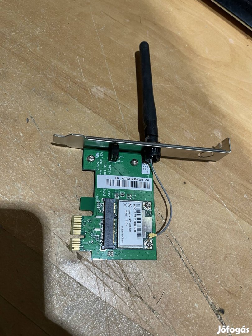 PCI-E 1x es wifi kártya