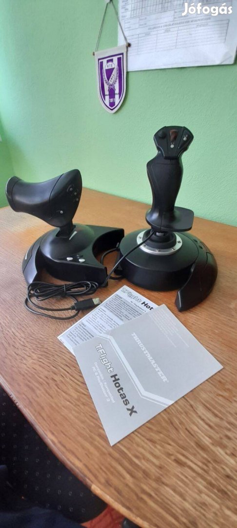 (PC/PS3) Thrustmaster joystick és gázkar