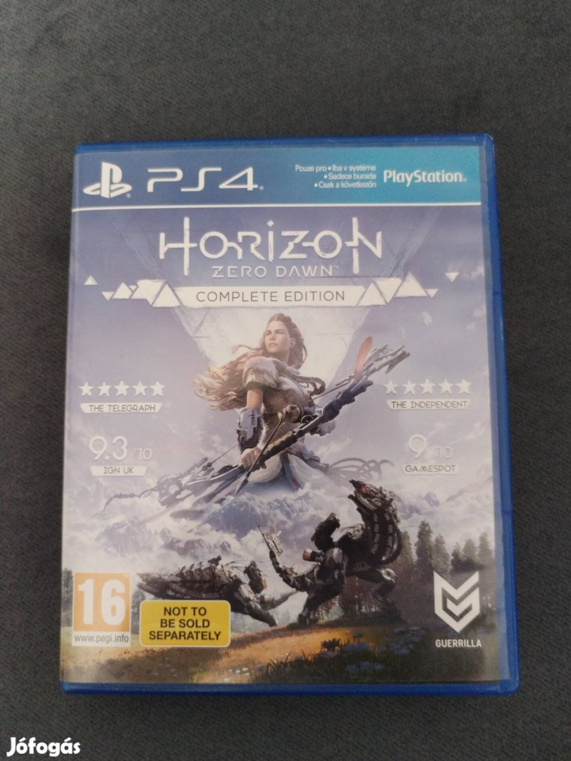 PS4 horizon zero dawn játék 