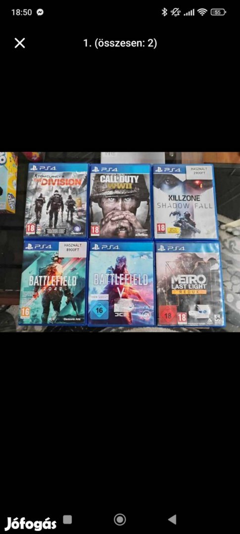 PS4 jatékok inkabb cserélném 