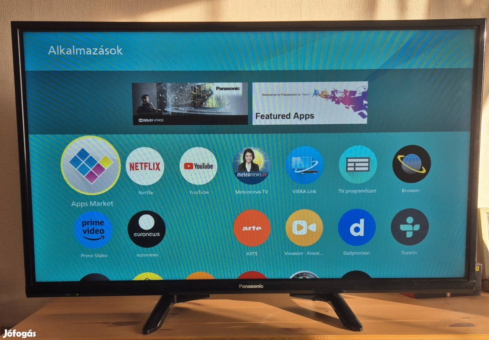 Panasonic TX-32FS400E smart tv. 