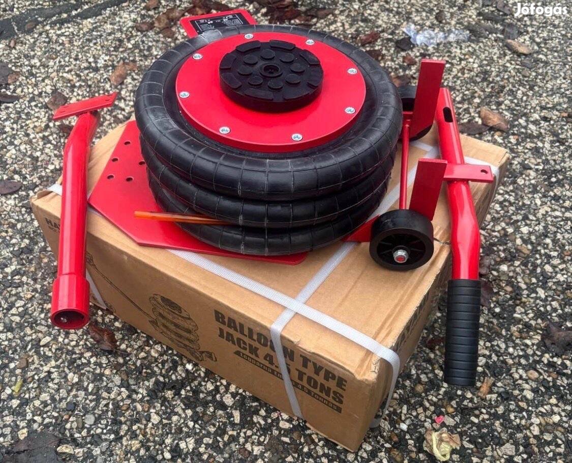 Pneumatikus légpárna emelő 4,5 t Teherbírás akár 4,5 tonna